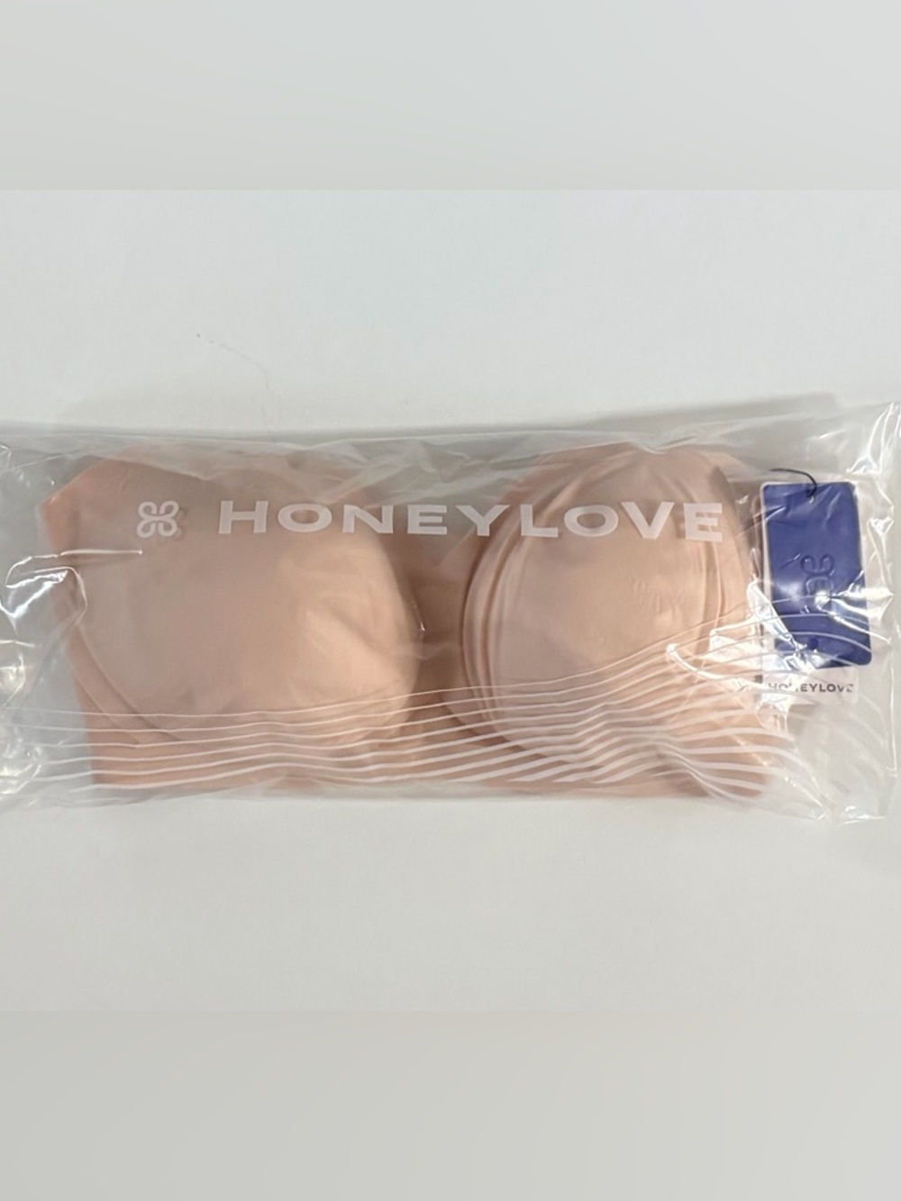 HONEYLOVE - CrossOver Bra - Blush - New With Tags